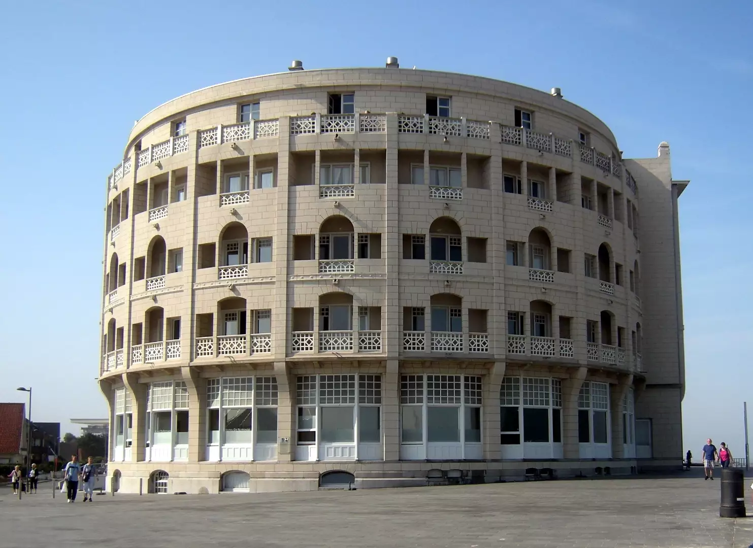 Appartement exclusif avec 7 chambres d’hôtel dans l’emblématique Grand Hôtel Bellevue – "La Rotonde" – Westende-Bad